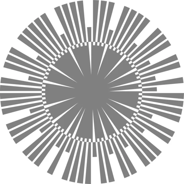 Yakın hizalanan ince çizgiler sürekli akışla uyumlu dairesel dokular oluşturur..