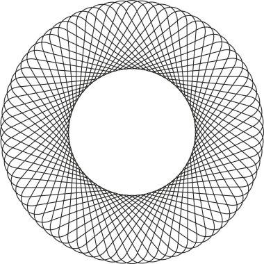 Devamlı halka şeklinde düzenlenmiş yoğun bir spiralden oluşan dairesel oluşum.