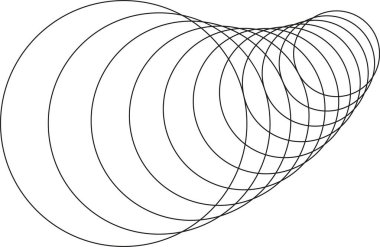 Dairesel geometri kıvrımlı kurdele benzeri bobinlerle oluşturuldu..