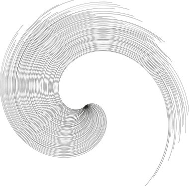 Düzensiz uzun ışınlar yarım daire şeklinde girdap oluşturur..