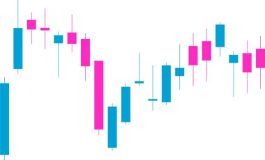 Dar sınırlar içinde yatay fiyat hareketi sunan, düşük piyasa değişkenliği olan düz bir aralığı temsil eden, şamdan grafiği küçük resmi.