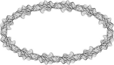 Oval şekilli akış çizgisi, kapalı bir organik hat oluşturur..