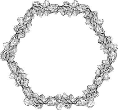 Açısal geometriyi eğimli süreklilikle takip eden akış çizgilerinden oluşturulan çokgen biçimi.