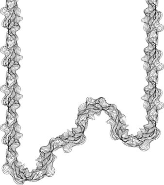 Yuvarlak akış yapısı genişletilmiş sürekli bir yol ile tanımlanır.