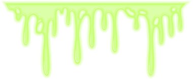 Zehirli yeşil sıvı kimyasal bir leke oluşturuyor. Bu da tehlikeli ya da radyoaktif bir sızıntı olduğunu gösteriyor..