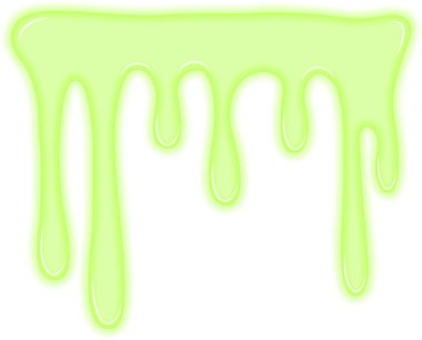 Koyu ve yapışkan radyoaktif sıvı yoğun damlalar oluşturuyor..