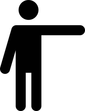 Tek kollu, ayakta duran bir adamın siyah bir fotoğrafı.