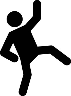 Dengesiz ve neredeyse düşmek üzere olan bir adamın resmi.