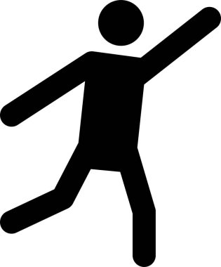 Havada bir şey yakalamak için esneyen bir adamın siyah bir fotoğrafı.