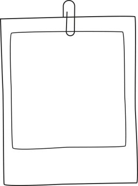 Bir ataç tarafından tutulan elle çizilmiş kağıt kenarları ve çizim detaylarını gösteren not sayfaları..