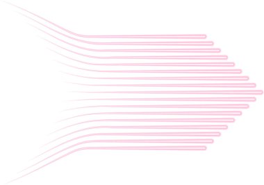 Çoklu neon hatları, sonunda ok başı şekline doğru yaklaşıyorlar, yönü vurguluyorlar..