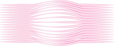 Paralel neon etki çizgileri merkezde şişirilmiş bir bölüm içerir ve kalın bir odak noktası oluşturur..