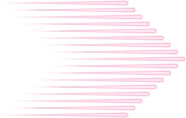 V şeklinde sıralanmış paralel kontur çizgileri, iki ucu dışa doğru genişleyen.