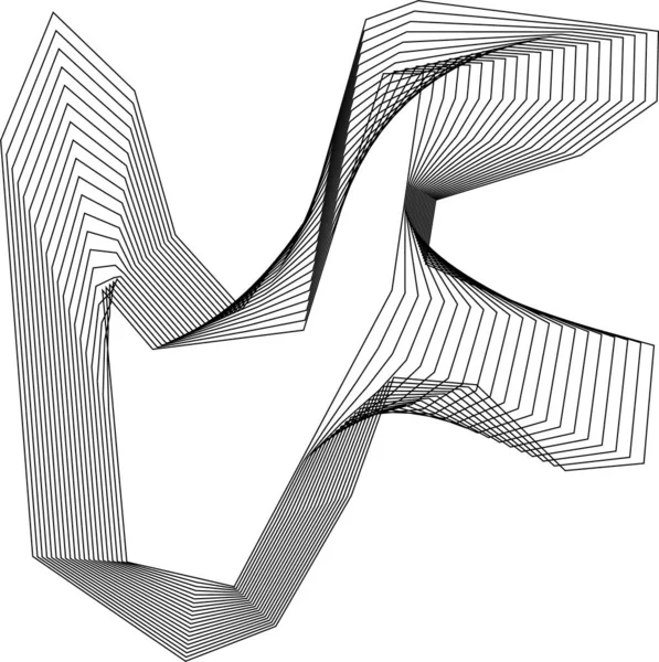 İçi boş ve basit geometrik hareketli eşmerkezli kare çizgiler tarafından oluşturulan en küçük katı şekil.