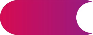 Çizelge ve diyagram düzeni için yuvarlak köşeleri, gradyan dolgusu ve çukurluk kenarı olan dikdörtgen bir bilgi ögesi.