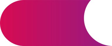 Yuvarlak kenarı, asimetrik çukurluk kenarı ve grafik ve diyagramlar için gradyan dolgusu olan dikdörtgen bir bilgi ögesi.