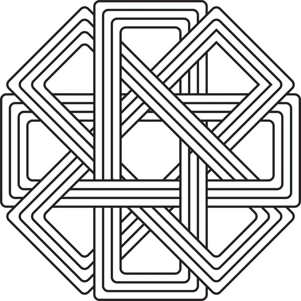 Dairesel logo dairenin içinde yuvarlak köşeli bir dikdörtgen içeriyor..