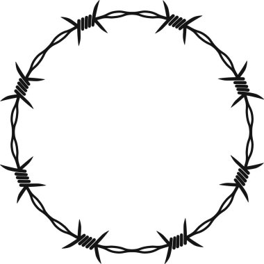 Dikenli teller mükemmel dairesel bir şekil oluşturuyor. Çevresinde keskin dikenler var..