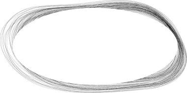 Oval sınır kalın çizim yolu çizgileriyle tanımlanır