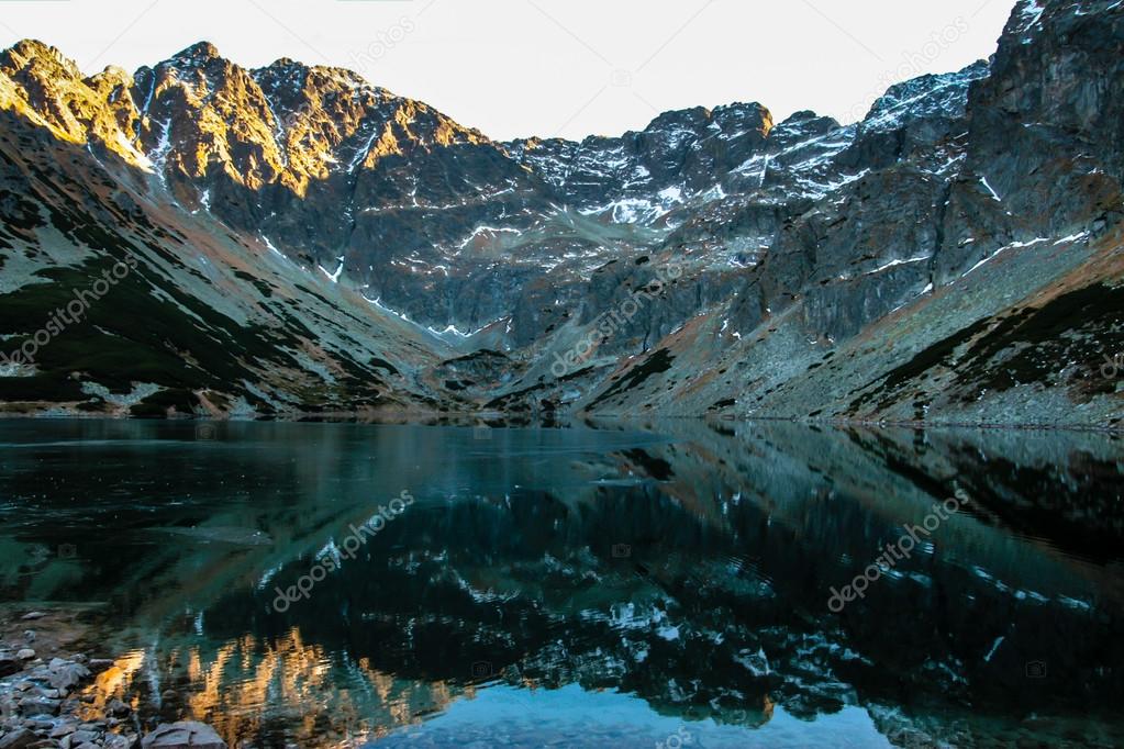 Lake in the mountains