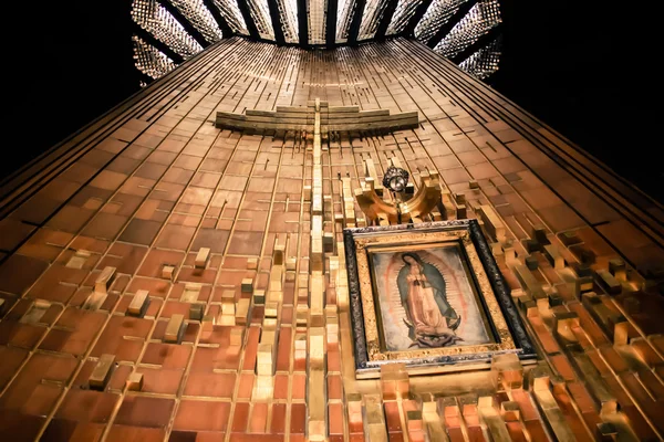 The shrine of Our Lady. Mexico Stock Image