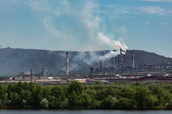 Magnitogorsk Ijzer Staalfabrieken — Stockfoto