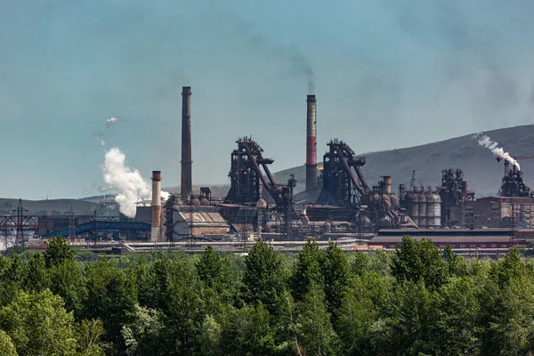 Magnitogorsk Ijzer Staalfabrieken — Stockfoto