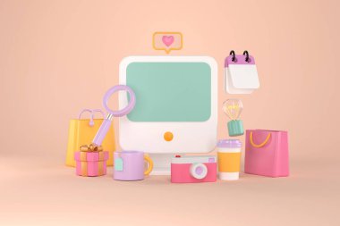 3D bilgisayar ve Online alışveriş