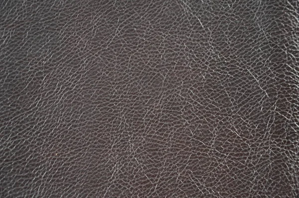 Vollrahmen Braune Lederoberfläche — Stockfoto