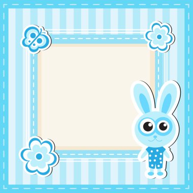 kartı, scrapbooking bebek hayvanlar
