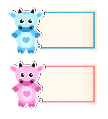 inek şirin boş şablon için davet