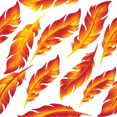  Sorunsuz duvar kağıdı kuvvetler, doku, sonsuz arka plan, vektör çizim, tüy tüy izole beyaz bir arka plan üzerinde