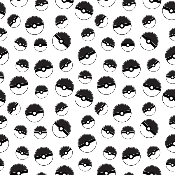 Pokemon Go Pokeball Seamless Texture Ball Background Wallpaper Vector Illustration Stock Vector Image By C Amelie1