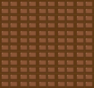 Sütlü çikolata desenli. Koyu renkli çikolata yinelenen kiremit arkaplan