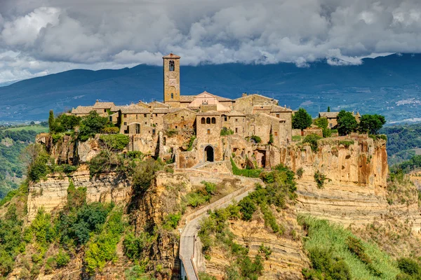 Civita di Bagnoregio Tuscany İtalya manzara