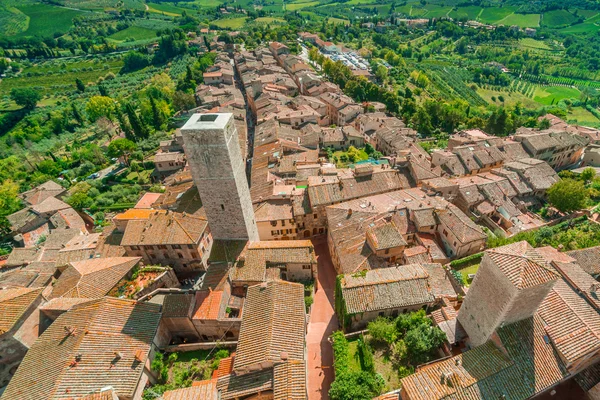 San gimignano toscana italien — Stockfoto