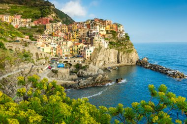 Kayalar Cinque Terre Liguria İtalya şehir