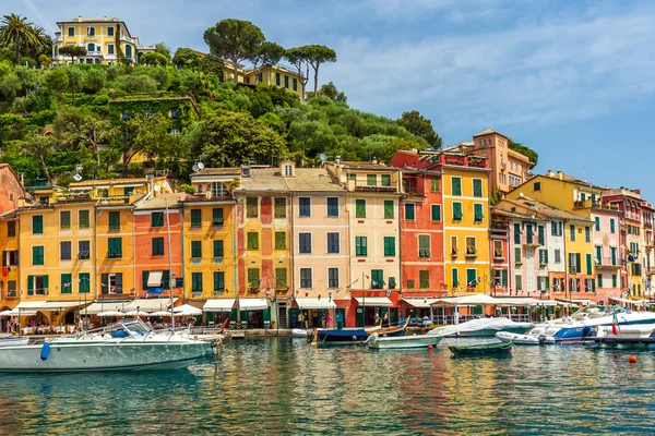Liggande Portofino Ligurien Italien — Stockfoto