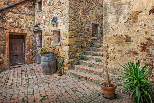 Città vecchia Toscana Italia — Foto Stock