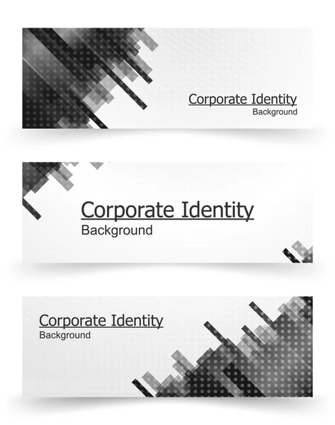 Mal for selskapenes identitet – stockvektor