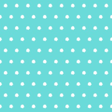 Tiffany renk arka plan üzerinde beyaz lekeli