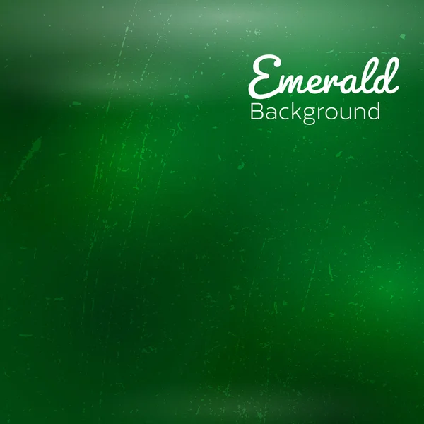 Fundo esmeralda abstrato — Vetor de Stock