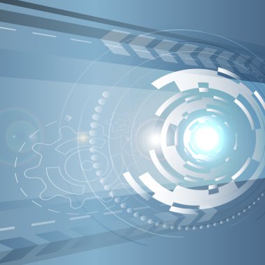 Dairesel soyut uzay gemisi