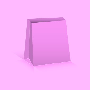 pembe kağıt çanta