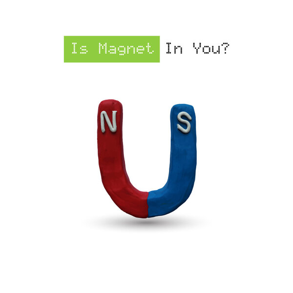 Суперпластилиновый магнит
