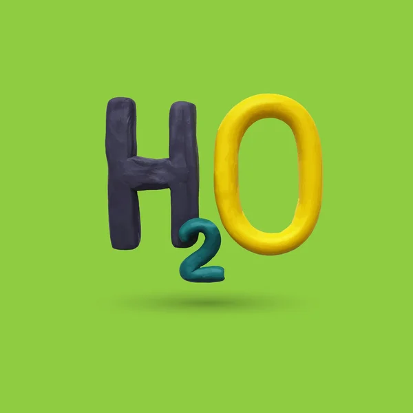 Formuła wody H2o — Wektor stockowy