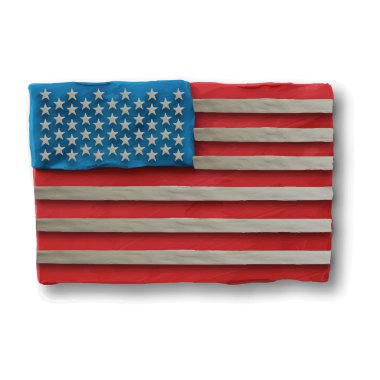 Bağımsızlık Günü için Amerikan Bayrağı