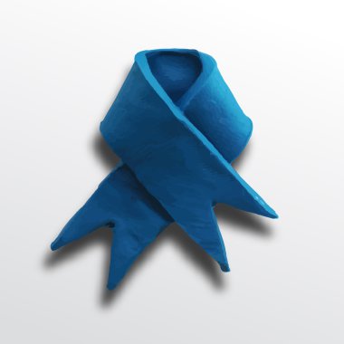 Ribbon blue clipart