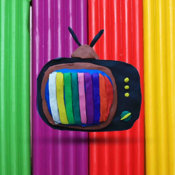 Retro televizyon seti