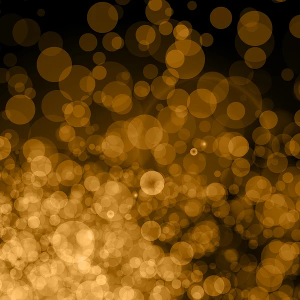 Абстрактный золотой фон боке — стоковый вектор
